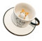 Ciieeo 1 Satz Geprägte Keramiktasse das Büro attraktive Tasse Keramik Tasse Kaffeebecher das Geschenk Cartoon-Kaffeetasse Milchbecher aus Keramik Karikatur Porzellantasse Saft Glas 3d