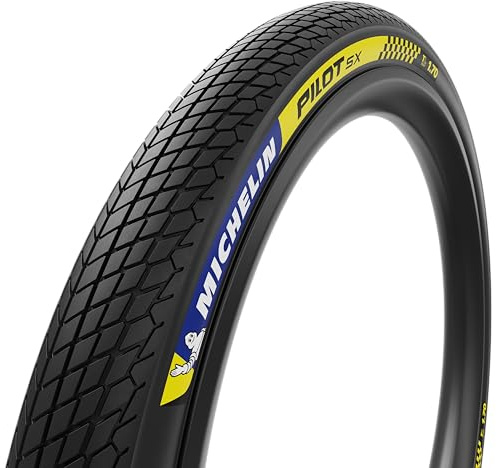 MICHELIN Unisex Adulto Pneumatico Pilot Sx 20 X1 3/8, Nero, 20 X1.50