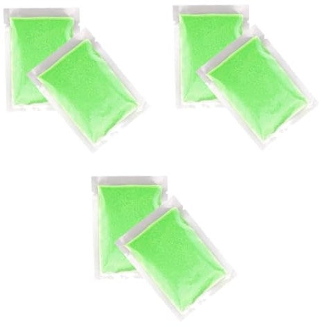 TOYANDONA 6 Packungen Harzpigmente Glow in The Dark Für Harz Glühpulver Für Harz Helles Im Dunklen Outdoor-ornament Leuchten Im Dunklen Harzpigment Leuchtend