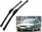 QDFGNKBAI Coche Escobillas Limpiaparabrisas para Renault Laguna 2 2001 2002 2003 2004 2005 2006 2007, Parabrisas Cepillos Lluvia Limpia Bien ultrasilencioso,Fáciles Instalar
