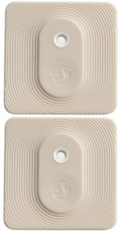 Shelly Blu H&T Mocha | Confezione da 2 | Sensore di temperatura e umidità controllato Bluetooth | Resistente agli spruzzi d'acqua e alla polvere | Classe di protezione IP54 | App iOS Android |