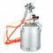 Farbspritzpistole 10L Druckbehälter Lackierpistole Farbbehälter Anti Korrosion Lackierpistolen Sprühfarbe Drucktopf Drucktank 60 psi Wasserfarbe Lacken Flecken Innen Außenprojekte