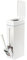 IWOMA Poubelle de salle de bain rectangulaire avec porte-brosse WC de type presse pour toilettes et cuisine