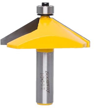 Boomway Router Bits, Edge Forming Chamfer (60°-9/16''length-1/2''Shank)