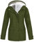 AHAKLO Regenjacke Damen Regenjacke Damen Große Größen Kapuzenjacke Damen Regenmantel Damen Wasserdicht Lang Parka Damen Übergangsjacke Regenjacke Damen Regenjacke Faltbar Womens Jacket