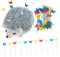 NUOBESTY 1 Set Igel Nadeltasche Nähwerkzeug Nadelkissen Zum Nähen Nadel Organizer DIY Nadelkissen Nähnadeln Nähnadelkissen Cartoon Nadelkissen Tiere Geformte Nadelkissen Plüsch