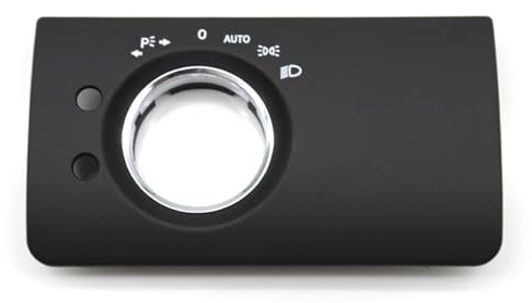Innenlichtschalter Kompatibel Mit Benz Für W164 X164 ML GL-Klasse 300 350 450 500 2006 2007 2008 2009 2010 2011 Auto-Innenzubehör Frontscheinwerferschalter-Zierabdeckung(W164 Model A Black)