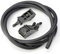 LST 2x Waschwasser Spritzdüse vorne + Schlauch kompatibel mit Seat Arosa Cordoba Ibiza Maii Toledo Skoda Citigo Rapid Superb VW Ameo Bora Fox Golf IV 4 Lupo New Beetle Passat Polo T5 Touareg Up
