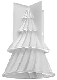 1 molde de silicona 3D para árbol de Navidad, molde de resina de colada, molde de jabón de pino para chocolate