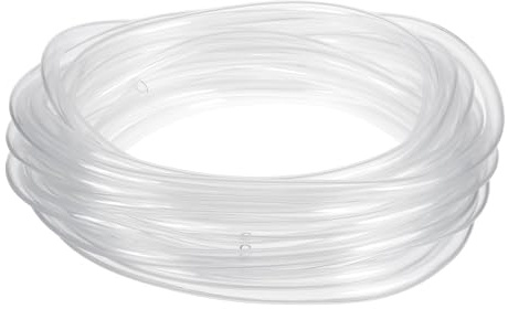 PATIKIL 10M Air Conditioner Drain Hose 7mm ID x 10mm OD Leakproof PVC Clear Universal AC Drain Hose Pipe Replacement for Mini-Split Window AC Unit Parts Irrigation Washing Tube