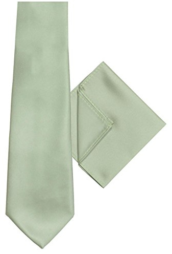 Paisley of London Boys Mint Green Tie & Hanky Set, Ideal for Formal Occasions