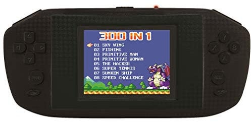 Lexibook, Consola de Juegos portátil Power Cyber Arcade® 300 Juegos, JL3000