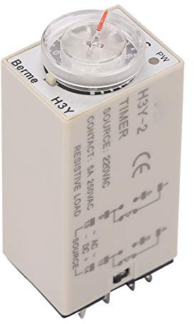 H3Y-2 220V AC Relé de tiempo, temporizador de retardo Relé de tiempo 0-10 segundos 10s 10sec