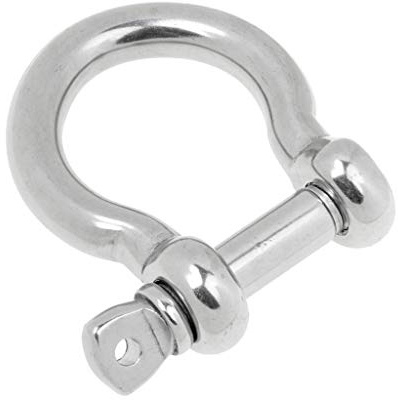 Inzopo - Grillo di ancoraggio per barca a vela in acciaio inox 304, 16 mm