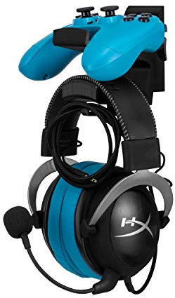 The STORIO - Gamepad Controller & Headphone Hanger Holder Stand - Designed for Xbox ONE, PS4, PS3, PS5, Dualshock, Switch, PC, Steelseries, Steam & More, Black by Brainwavz