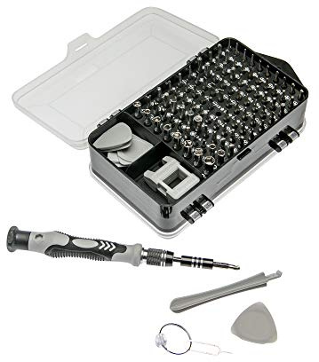 Feinmechaniker-Set | Reparatur-Set für Smartphones, Konsolen, Kameras, PCs, Uhren, Brillen, Modellbau, Tablets usw. | No.422 | WGB