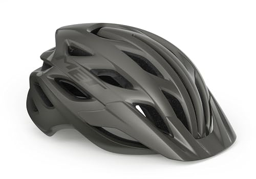 MET Helm Veeno Titan Metall Matt, Sport, Mehrfarbig (Mehrfarbig), L