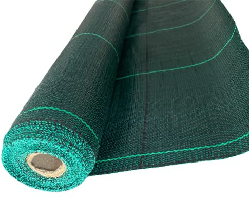 eacommerce - Telo Pacciamatura 100gr/mq | Anti-Erbacce, Anti-UV, Permeabile | Polipropilene Resistente, Verde 4,20x100 Metri