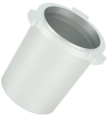 Haofy Tazza per Farmaci da 51 Mm, Tazza per Farmaci Resistente all'ossidazione con Design a Fessura Facile da Pulire per Negozio di tè al Latte (Argento)