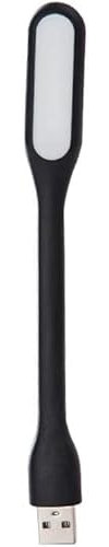 Xingdianfu Lámpara USB flexible, Mini lámpara LED USB,Luz nocturna portátil, Silicona compatible con power bank, portátil, teclado USB