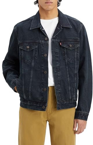 Levi's Herren The Jacket Blues, Blue Black Trucker, M