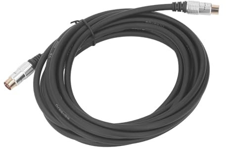 Annadue 5m TV9.5MM Male to Female Coaxial Cable for Analog Digital Signal, HD TV, VCR, DVD, DVR with Gold Plated Connector, for RG59U Outdoor Indoor Use