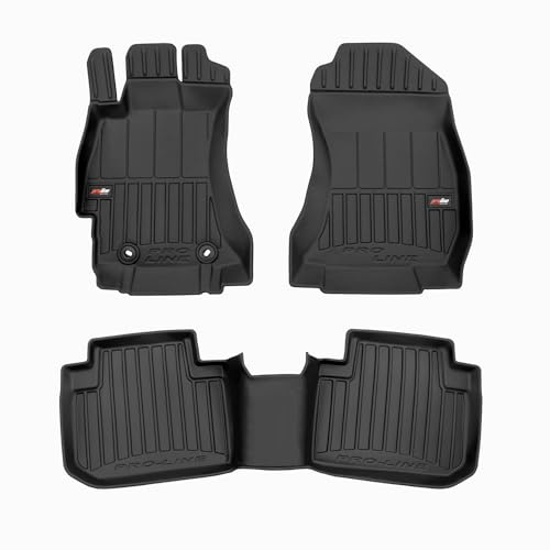 MOTOS Gummimatten Auto Fussmatte passend für Subaru Forester IV 2012-2018 Verbessern Sie Ihren Reisekomfort mit Antirutschmatte Auto 3D- Allwetter fußmatten Auto, Schutz vor Verschmutzung