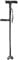 Clever Cane Faltbarer Gehstock für Erwachsene Senioren, Stabiler Handstock mit Seitengriff, Spazierstock Höhenverstellbar, LED Licht, Sicherheitsalarm per Knopfdruck, rutschfest klappbar