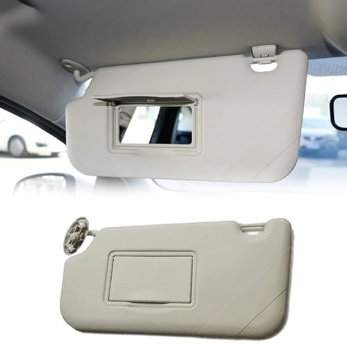 YQINGQ Visera Parasol Interior para Ford Focus 2012-2018, Parasol Interior para Coche Visera con Espejo Lado del Conductor Lado del Pasajero Izquierda Bien Reemplazo,Left