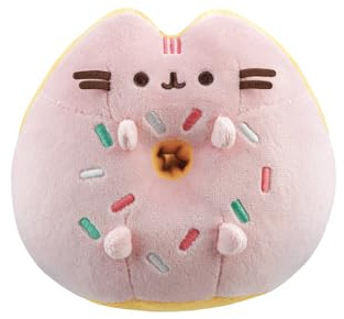 Aurora, 61589, Pink Donut Pusheen 5.5In, Soft Toy, Pink