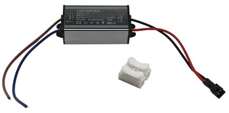 FBXRXZFPJ Driver LED in Alluminio IP66 8-12W 300mA AC 100-265V a DC 24-45V Alimentatore Impermeabile Trasformatore di Illuminazione Driver Zavorra