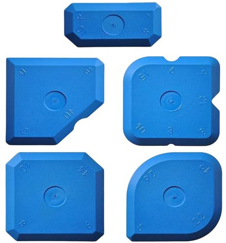 10 PCS Portable Silicone Sealant Finishing Tool - Multi-Edge Sealant Tool for Kitchens & Bathrooms