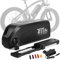 Ebkrides Ebike Battery 48V 20AH Electric Mountain Bike Lithium Battery with 2A Fast Charger, 5 Pin Base Plate, USB Port for 48V Controller 50W-1000W Motor (48V 20AH (0-1500W) 5 Pin+USB)