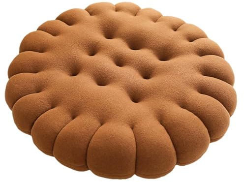 Kissen – Keks-Plüschkissen | geformtes Stuhlkissen, niedliches Kissen für Schlafzimmer, Sofa, Couch