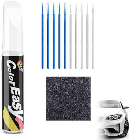 DHWEKU Retouche Peinture Voiture, Stylo Réparation des Rayures Auto, Stylo Retouche Peinture, Stylo Retouche Voiture, Peinture de Voiture Retouche de Stylo Réparation, pour Moto, Voiture, Vélo,Blanc
