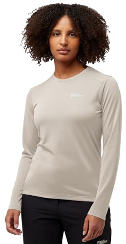 Jack Wolfskin Damen Vonnan Ls T W T-Shirt