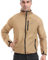 Wulibike Windbreaker Herren Fahrrad Windjacke Ultraleicht Packbare Softshell Fahrradjacke Sommer Laufjacke Unisex Khaki A4=L