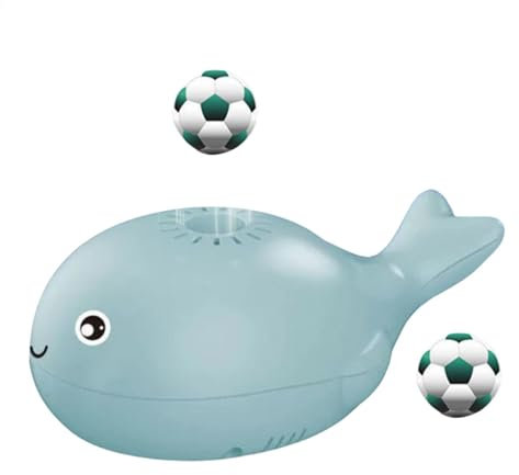Mihauuke Electric Fan Levitation Ball | Whale Electric Fan Levitation Blow Ball,Floating Blow Ball Toy with Smooth Edges for School, Park, Outdoors, Home