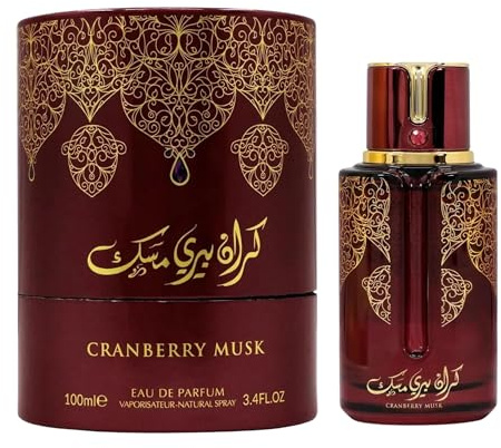 Arabiyat Prestige Cranberry Musk For Women and Men (Unisex) Eau de Parfum, 100 ml Made in UAE