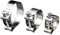 T-Bolt Hose Clamps 304 Stainless Steel Heavy Duty Ear Clamp Tube Clamp Adjustable Pipe, for Exhaust Hose Water Pipe Attachment,Dia Range Hose (40-43MM)(64-67MM-3PCS)