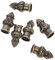 DIYEAH 6Pcs Retro Lamp Finials Knobs Decorative Finial Caps for Lampshades Durable Lamp Shade Knobs Vintage Style Lamp Decoration for Table Floor Pendant Lamps