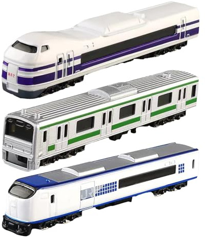 HunicandIU Modelleisenbahn-Spielzeug,Modelleisenbahn, U-Bahn-Spielzeugmodell, Japanisches -Zugmodell, Simulationszugmodell für Kinder, Hochgeschwindigkeitsbahnspielzeug für Kinder