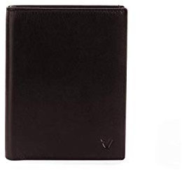 RONCATO Pascal porta carte di credito RFID vera pelle Testa di moro