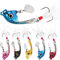 Sougayilang Jigs Mikro-Angelköder, Metall-Löffel, Jigging-Köder, D-0.56in/0.42oz-5PCS with BOX