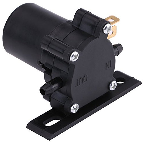 Pompe d'eau de Nettoyage, Keenso Pompe de Lave-Glace de SI-A0050, Pompe à Liquide d'eau de Fenêtre de Pare-Brise Universel 12V pour Voiture Camion