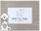 SPOTTED DOG GIFT COMPANY Bilderrahmen mit Hundemotiv, 15x10 Haustier Fotorahmen aus Holz, Tierfotorahmen, Hund Haus Dekoration, Geschenke für Hundeliebhaber Hundemama, Grau