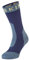 SealSkinz Unisex Extrem Kaltes Wasser Wasserdichte Socken – Mittellang, Blau/Gelb, M, 11100067007, Navy Blue / Yellow