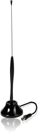 Vivanco TVA 2020 Passive DVB-T/T2-Stabantenne Innenbereich Schwarz 38879