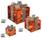 Haushalt International LED beleuchtete Geschenkbox 3er Set