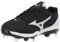 Mizuno Women's Cleat Sweep 5 Low Metal Softball-Stollen für Damen, Schwarz/Weiß, 41 EU